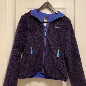 Women's Purple Patagonia Polar Fleece Size M